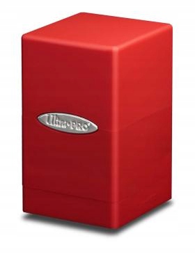 Pudełko na karty Ultra-Pro Satin Tower Deck Box red (czerwone)