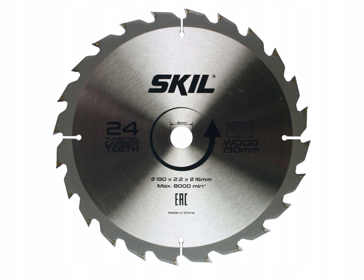 

Piła Widiowa 190x16mm 24 zęby Skil