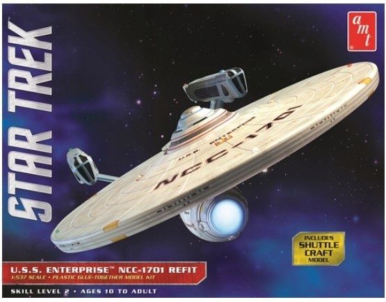 Model plastový Star Trek Uss Enterprise NCC-1701 Refit 1:537 Amt