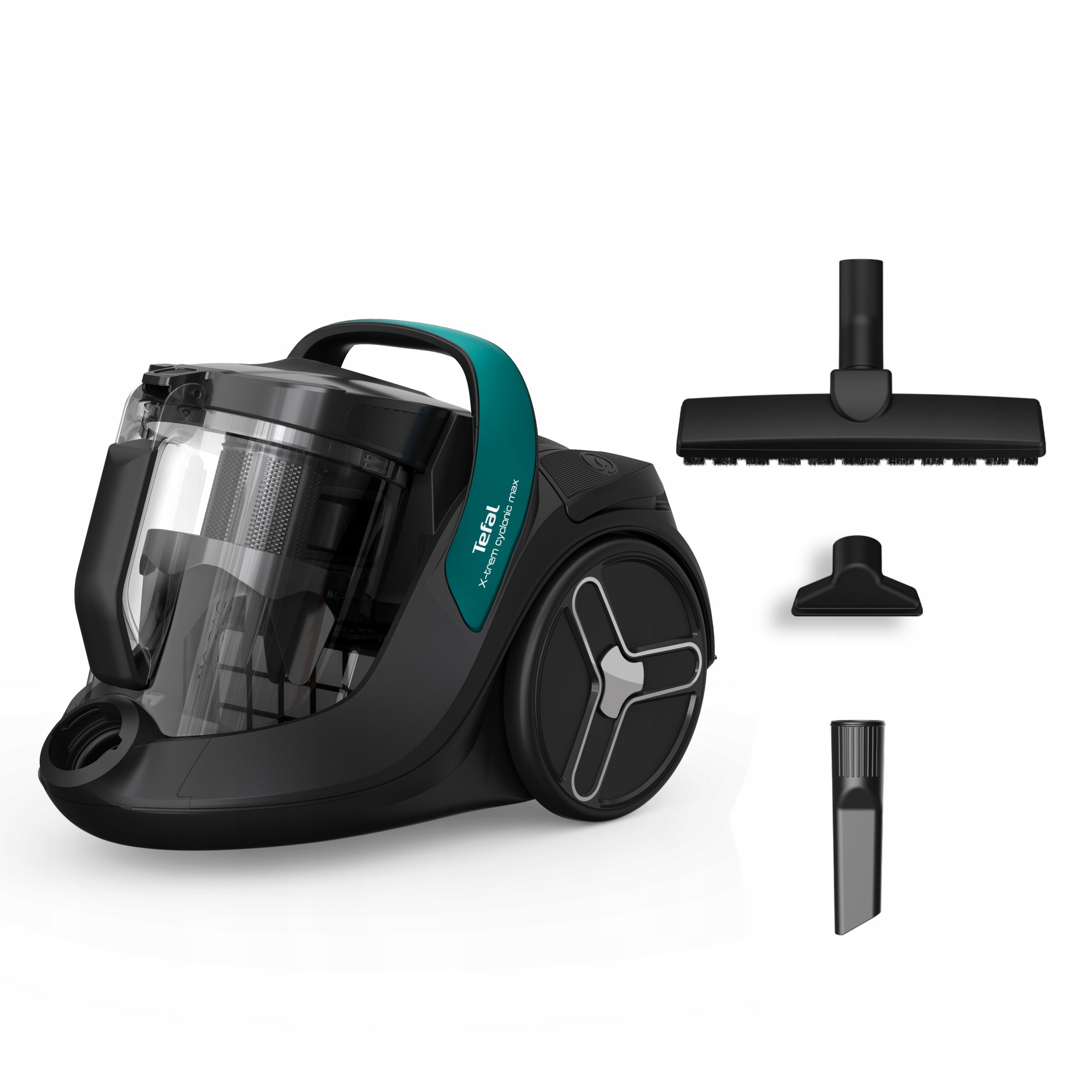 Odkurzacz bezworkowy Tefal X-Trem Cyclonic Max TW7B32 2.5 L filtr Hepa