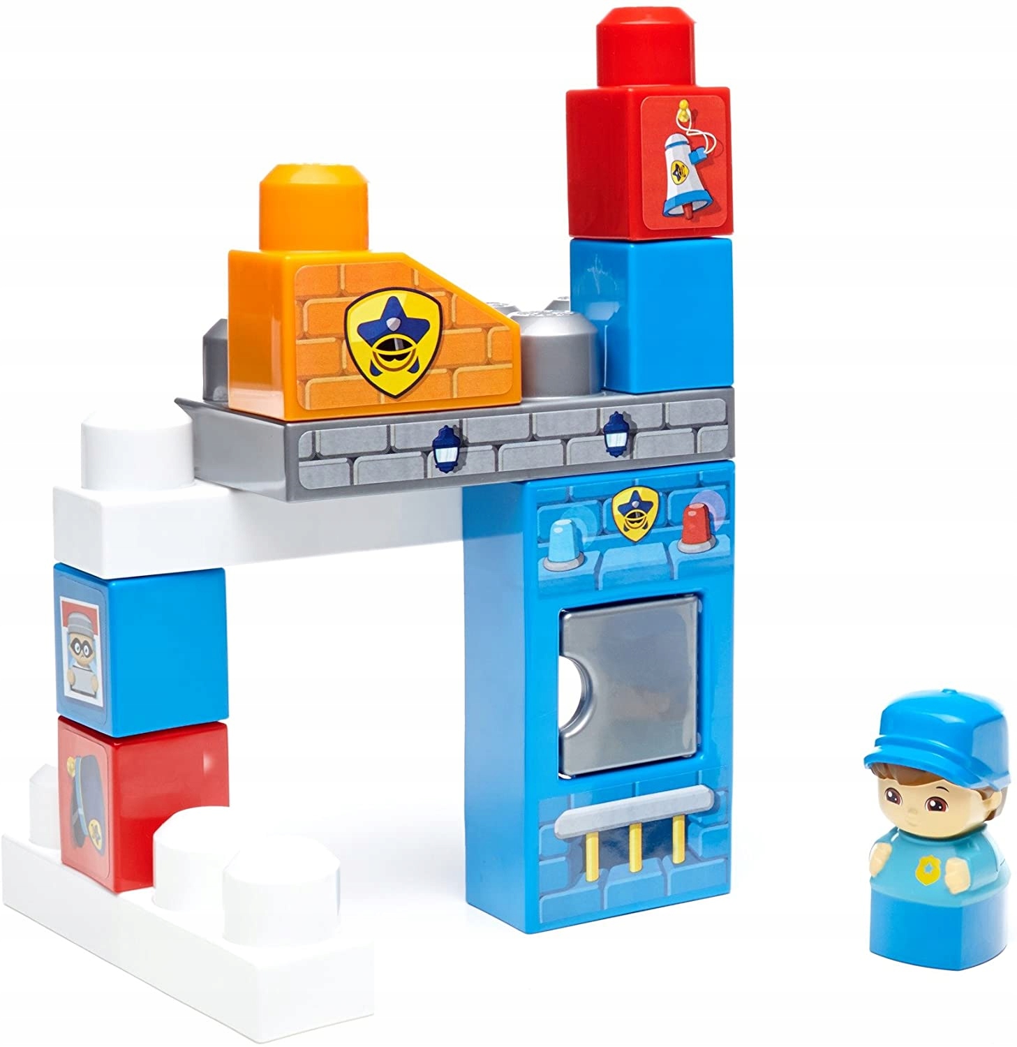 MEGA BLOKS KLOCKI POLICJA KOMISARIAT DYC56 Typ klocki konstrukcyjne