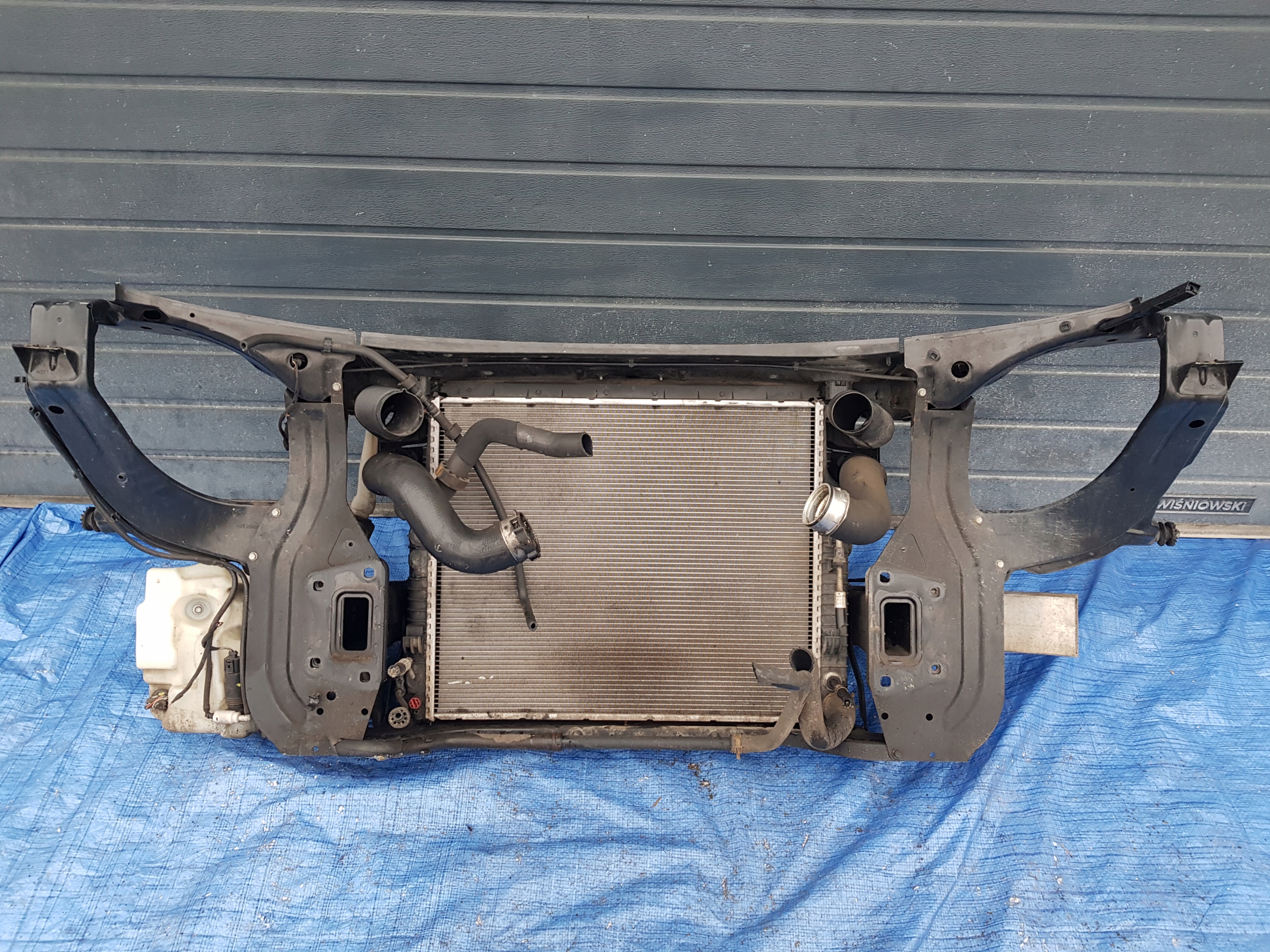 support panel for radiators radiator MERCEDES ML W164 350 LIFT 3.0CDI
