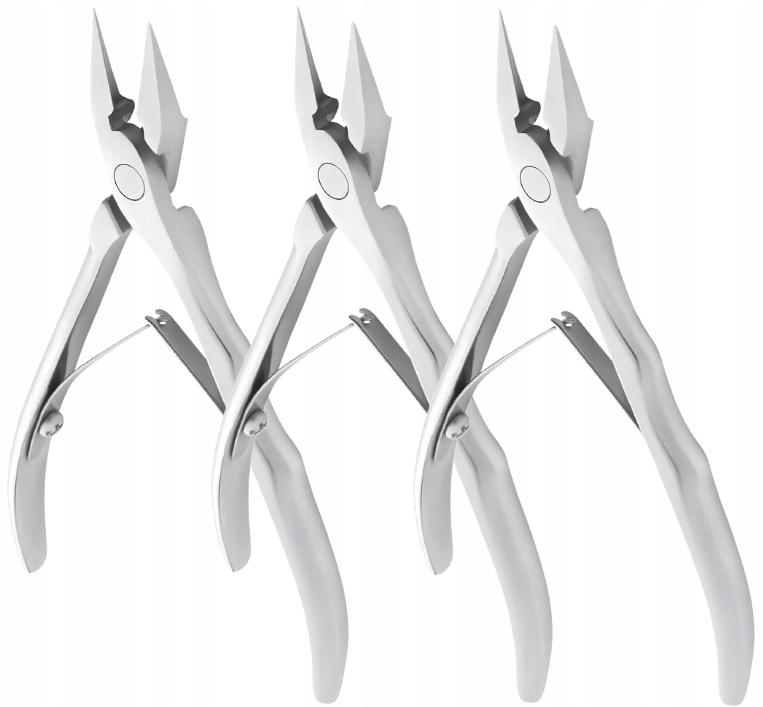 3 kusy Profesionální kleště na zarůstající nehty 61 16 mm Staleks