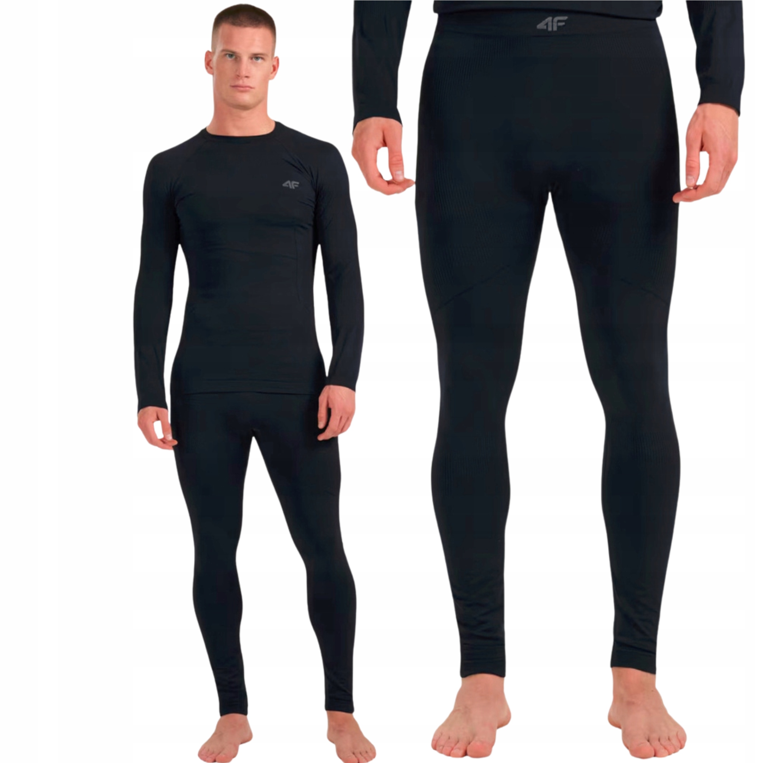 Bielizna Bezszwowa 4F Spodnie Termoaktywne Dół USEAM234 XXL/3XL