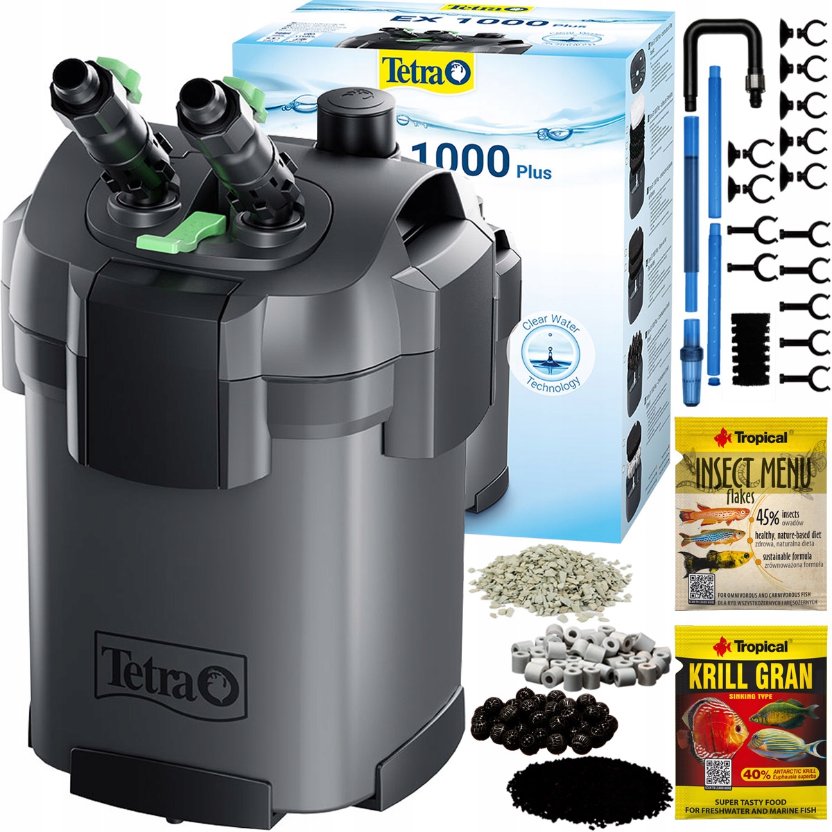 Tetra Ex 1000 Plus Filtr Zewnętrzny Kubełkowy