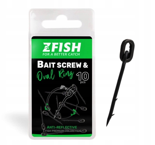 Cierń na kulki proteinowe bait Spike & Oval Ring 10,0 mm ZF-3359
