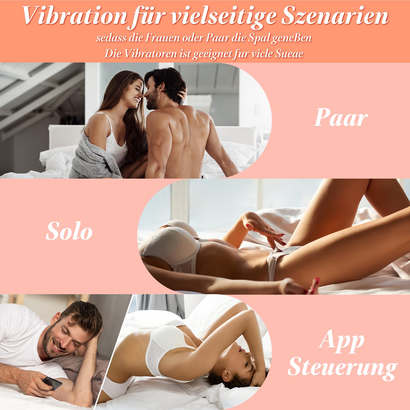 APP VIBRATOR Zestaw Wibratorów Dla Kobiet Z Aplikacją 9 Trybów Klitoris — miniatura 6
