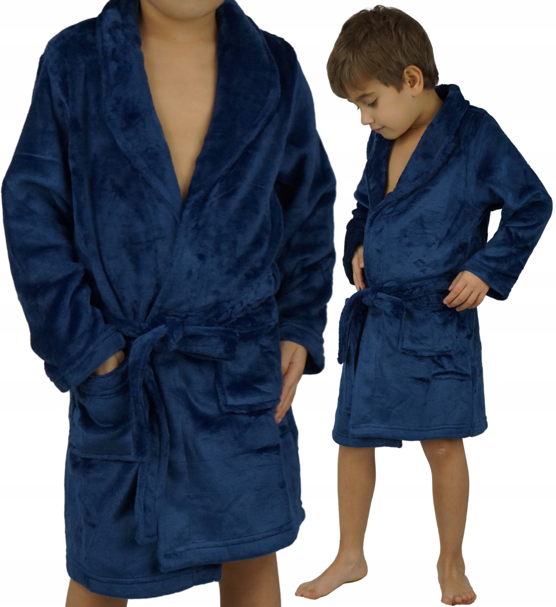 

Szlafrok dziecięcy 134 Soft Ciepły Nowa Kolekcja O