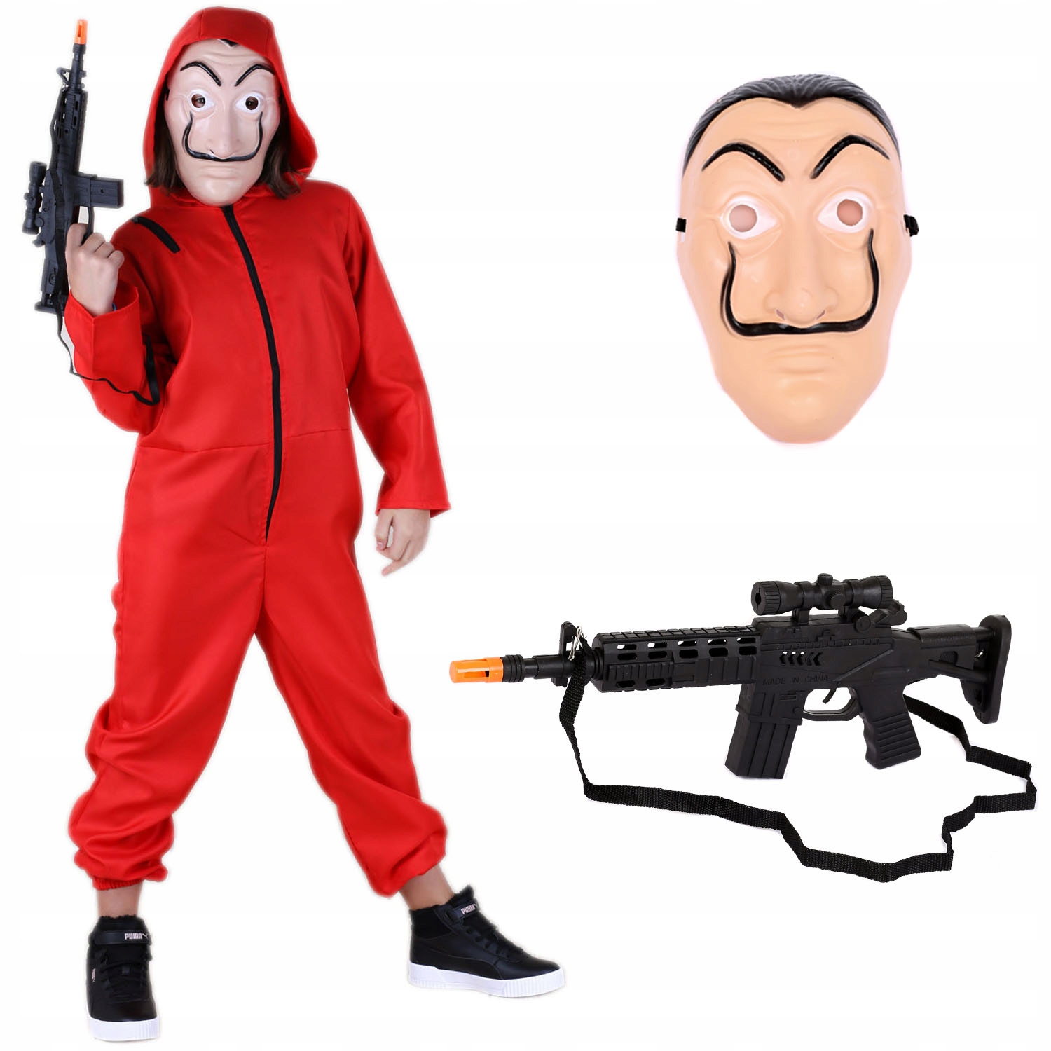 

Dom Z Papieru Strój Maska Karabin 4-6 L