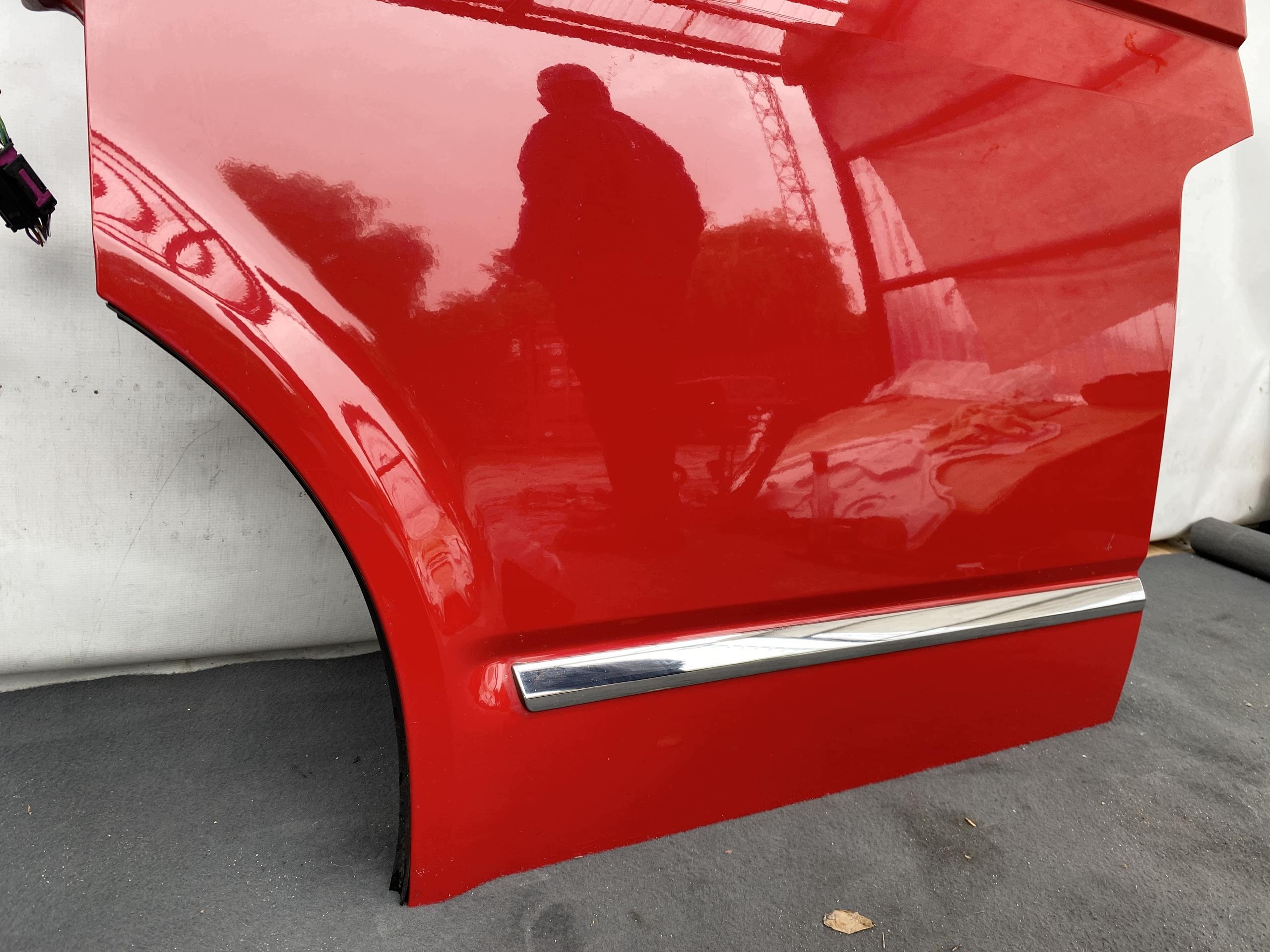 VW TRANSPORTER T6 15- door left front red left front 7E5831055E