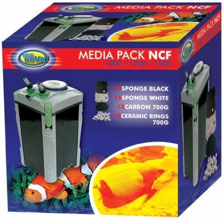 

Aqua Nova NCF-1000 1200 1500 Komplet Wkładów