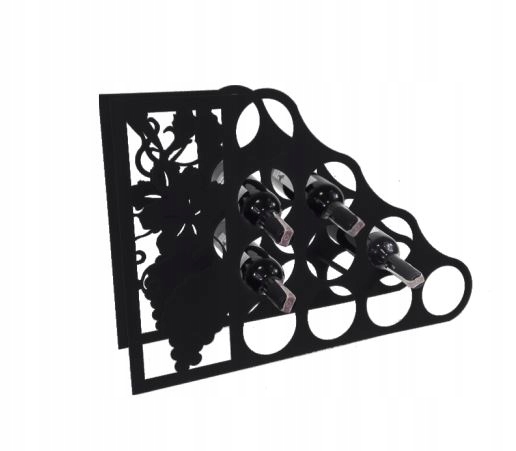 Stojak na WINO 10 butelek