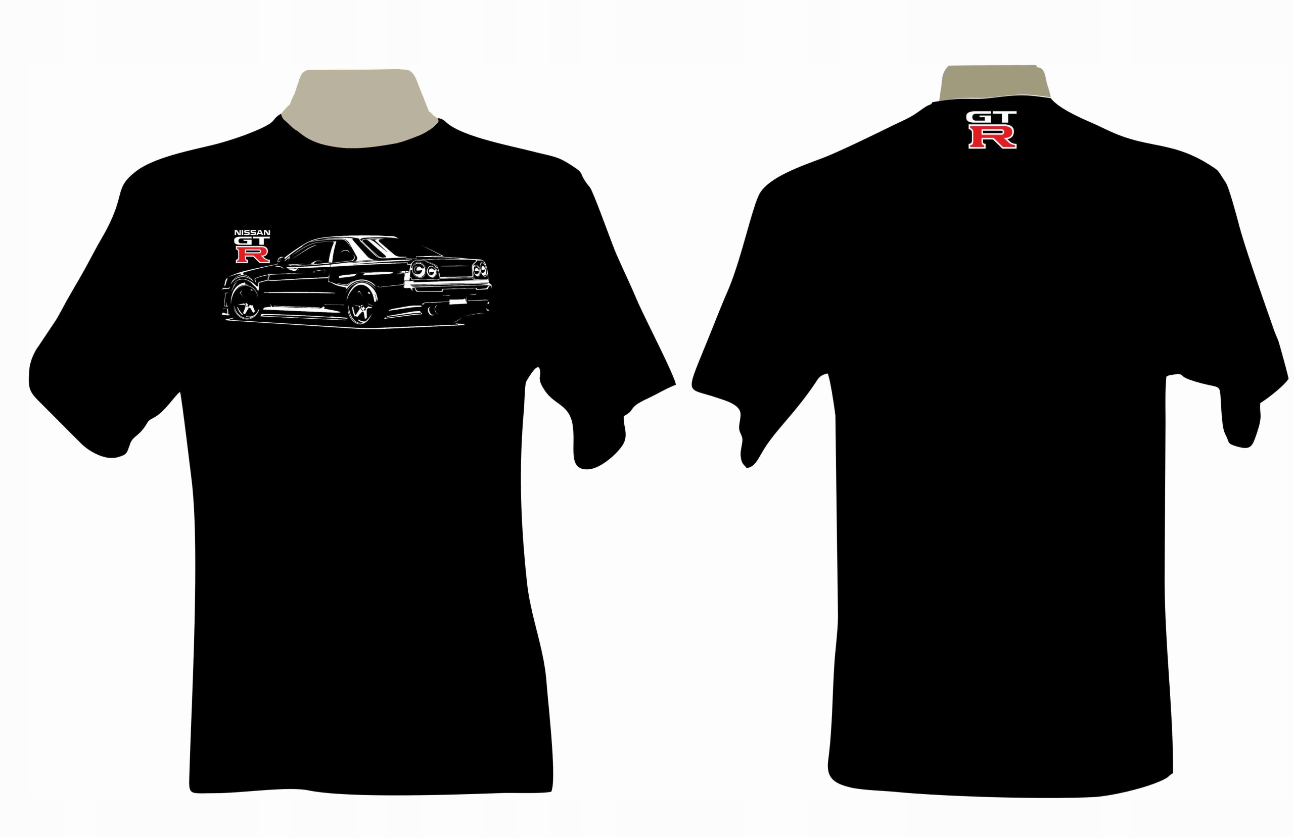 KOSZULKA T-shirt nadrukiem Nissan Skyline R34 GTR Numer katalogowy producenta 0011565