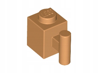 

Lego 2921 Medium nougat 1x1 z zaczepem Nowy 1szt