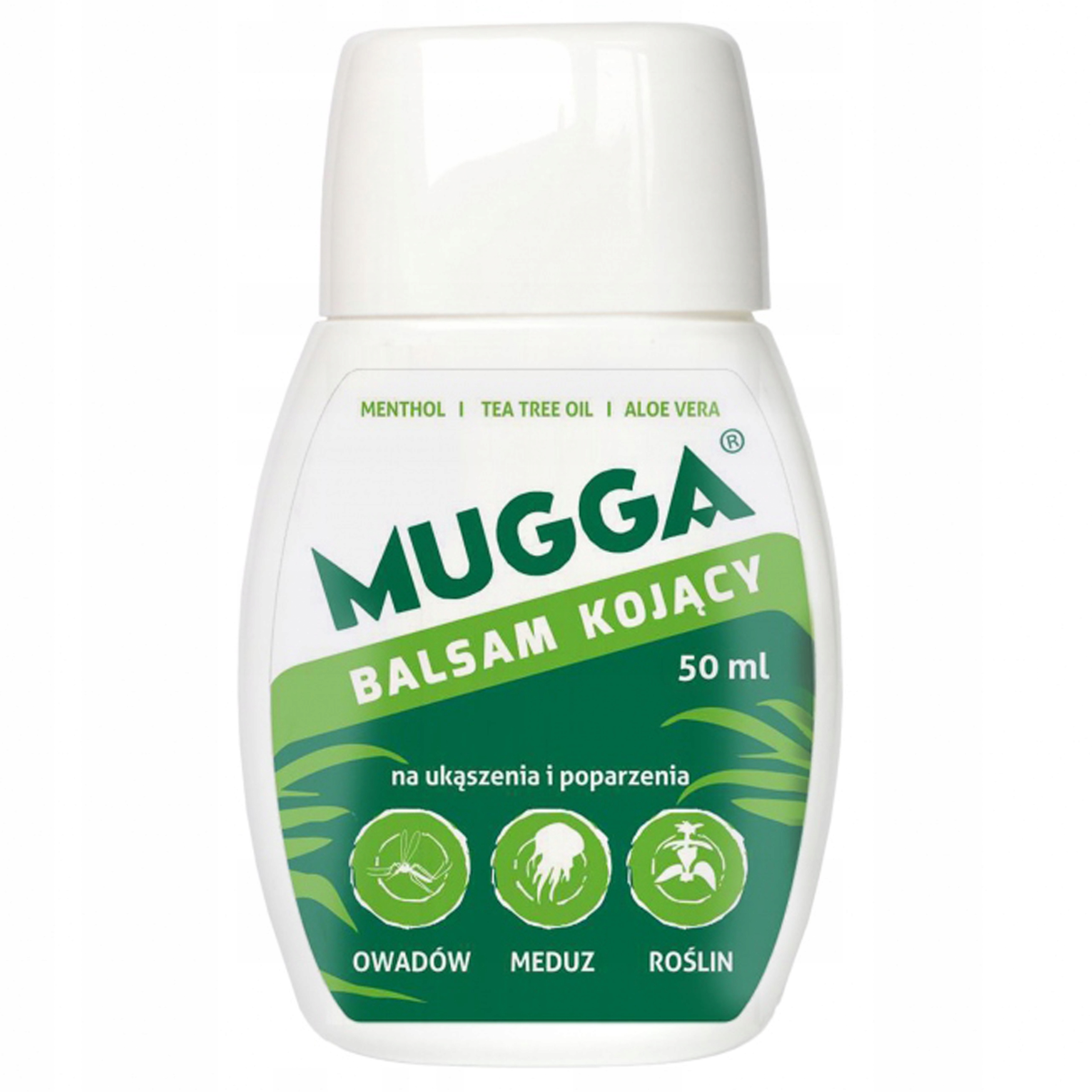 

Balsam kojący Mugga na ukąszenia poparzenia 50 ml