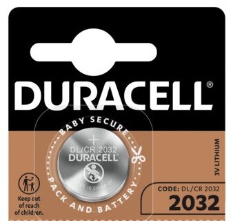 

Bateria Litowa Duracell CR2032 DL2032 ECR2032 1szt