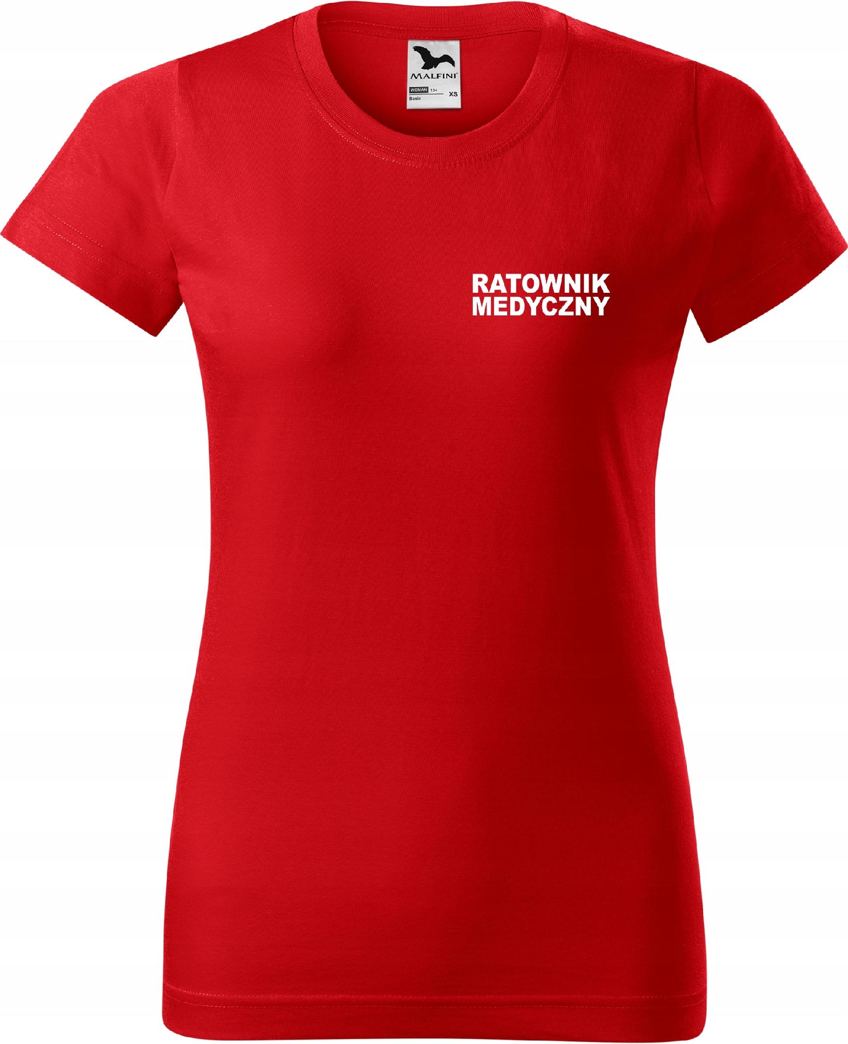 

Damska koszulka medyczna t-shirt Ratownik Medyczny