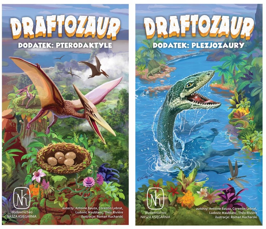 

Gra Draftozaur 2 Dodatki Pterodaktyle Plezjozaury