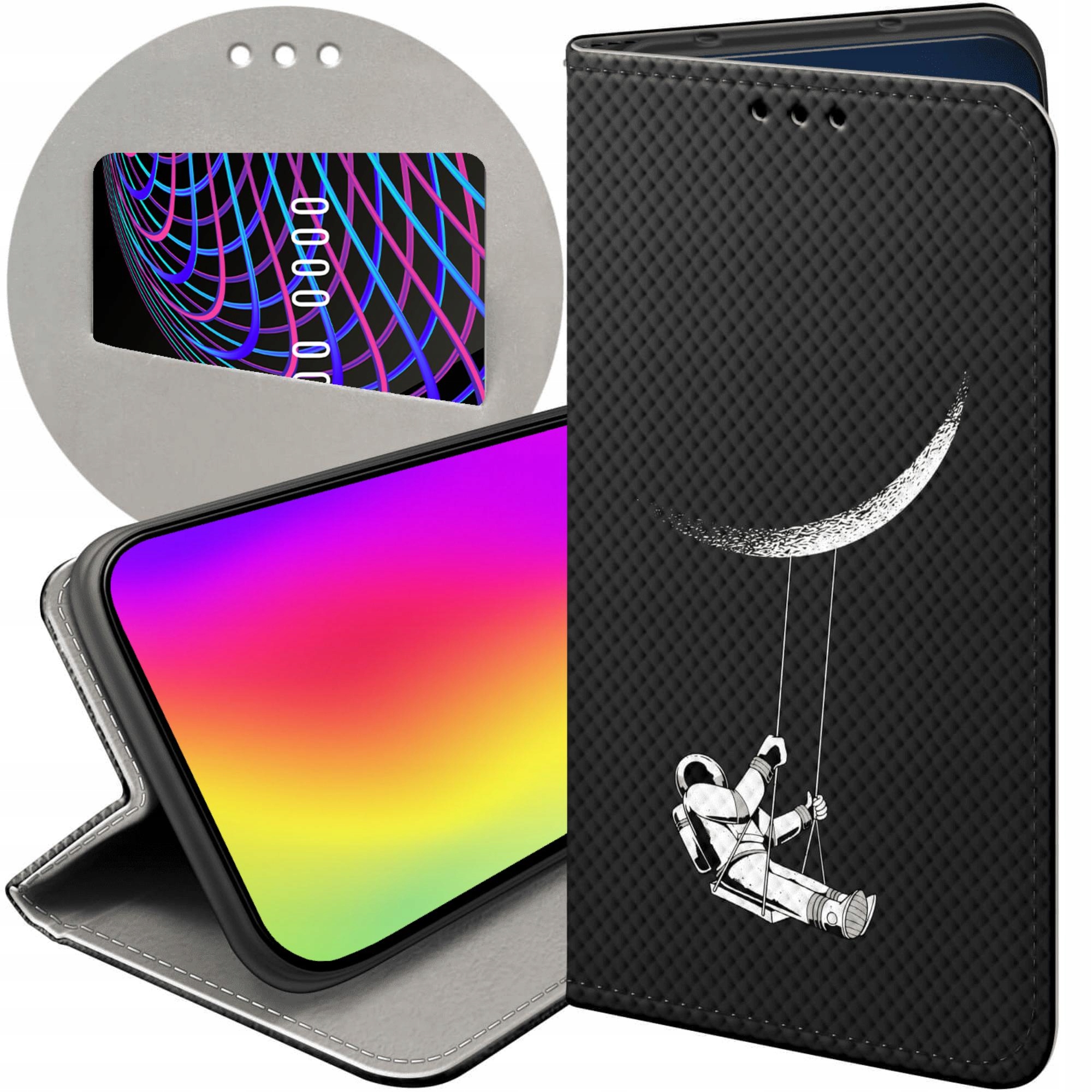 Etui Z Klapką Do Xiaomi Poco M3 Pro M3 Pro 5G Kosmos Futerał Case