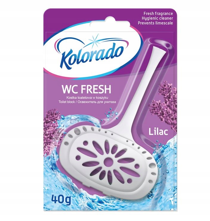 

Kostka do wc Kolorado Fresh Lilac 40g