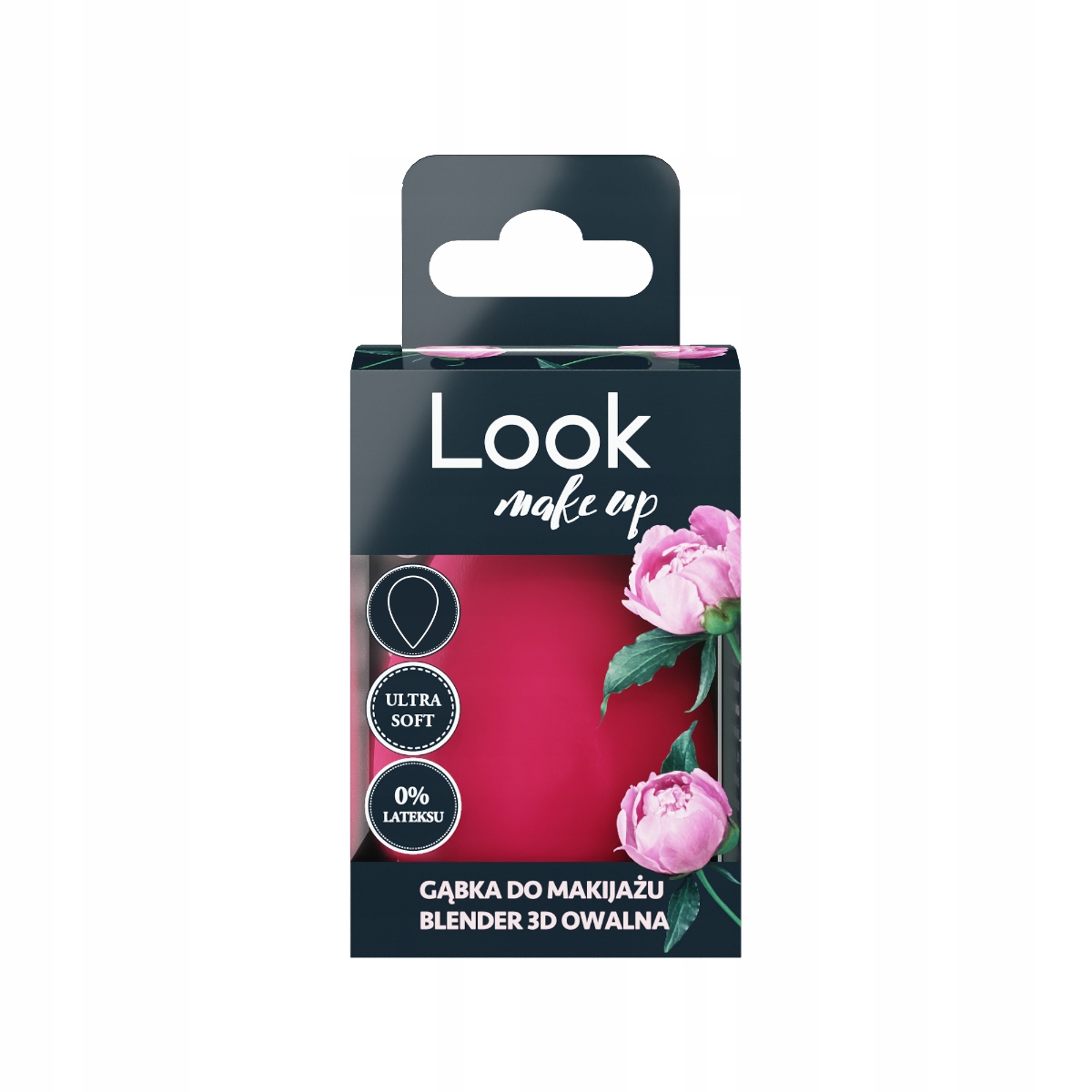 

Look Makeup Gąbka Do Makijażu 3D Owalna 1szt.