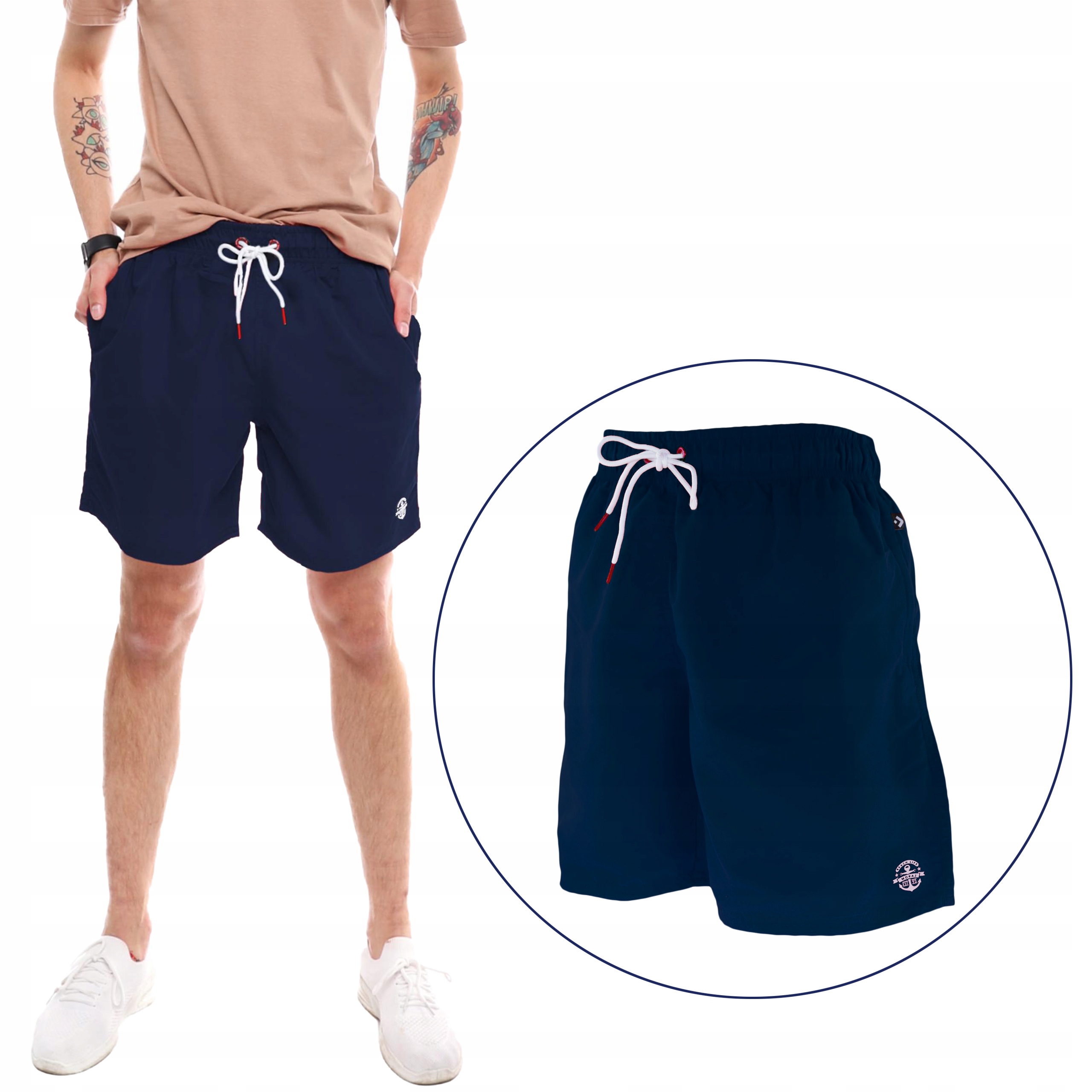 

Moraj Szorty Kąpielowe Plażowe 2400-001 Navy 3XL