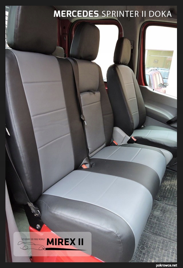 Pokrowce ze skóry i alkantary VW Crafter I Rodzaj Dedykowane