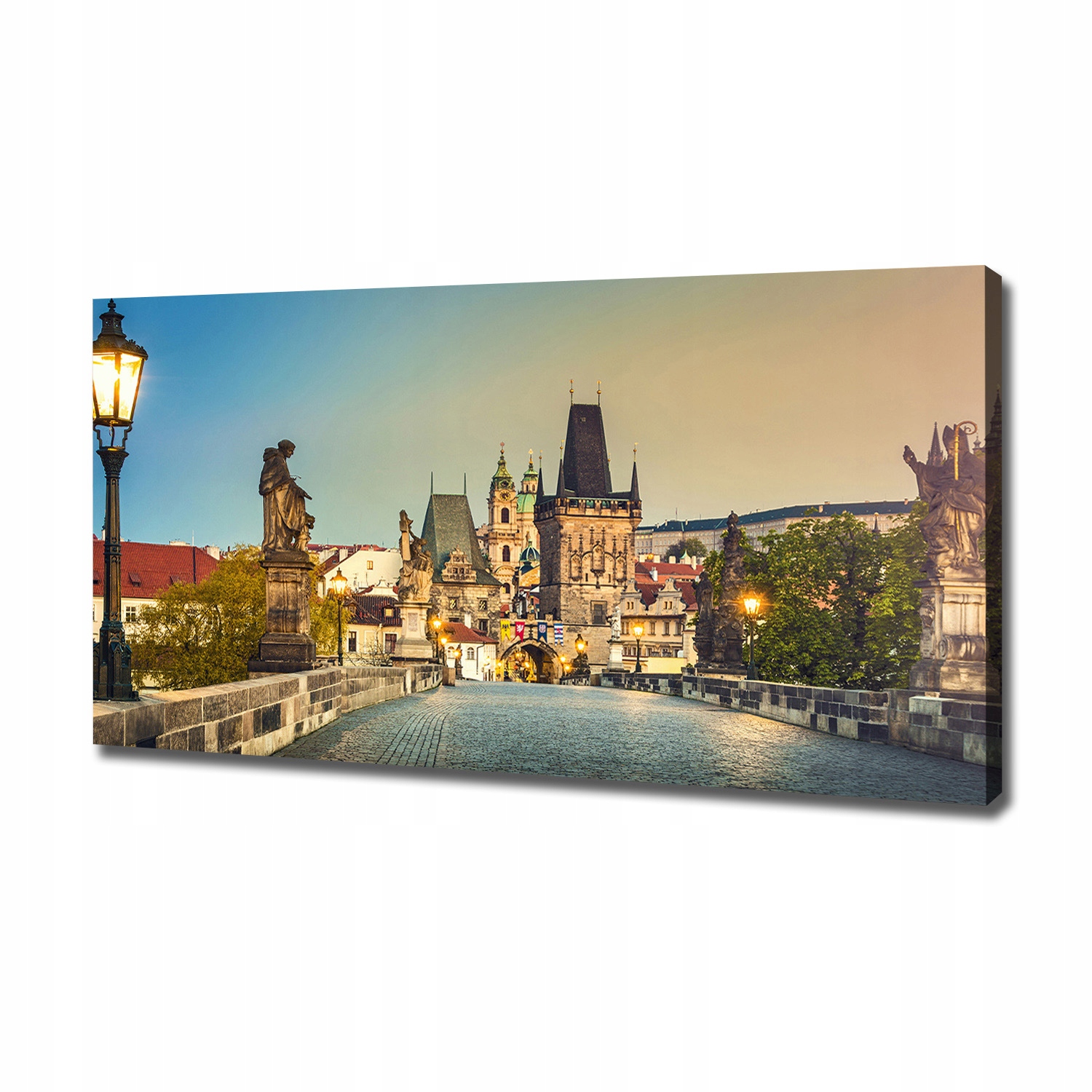 

Foto obraz na płótnie Most Praga Czechy 120x60 cm