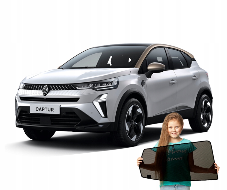 Sluneční rolety určené pro Renault Captur 2 II od roku 2019