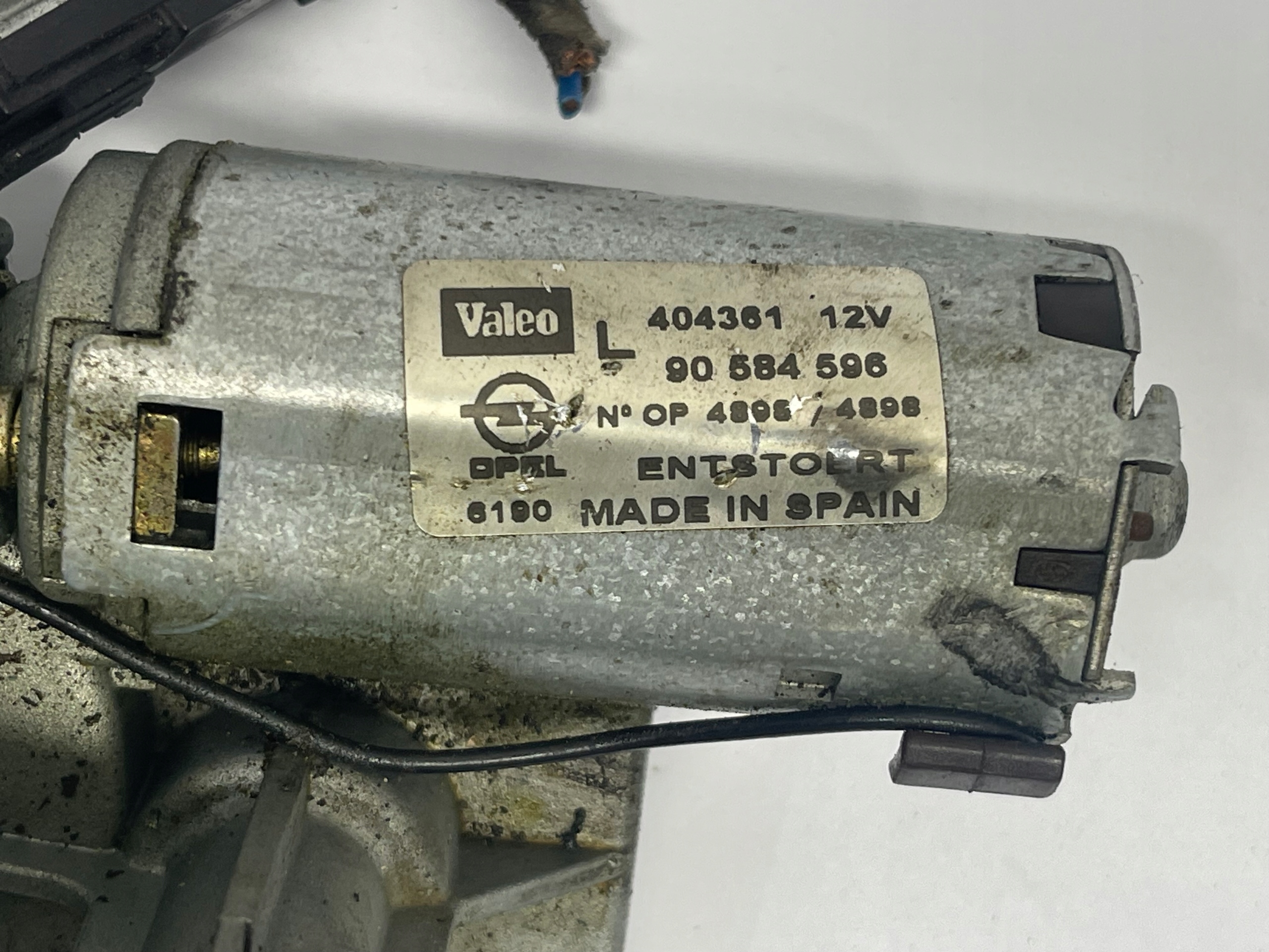 Opel OE 90584596 engine of a wiper windows