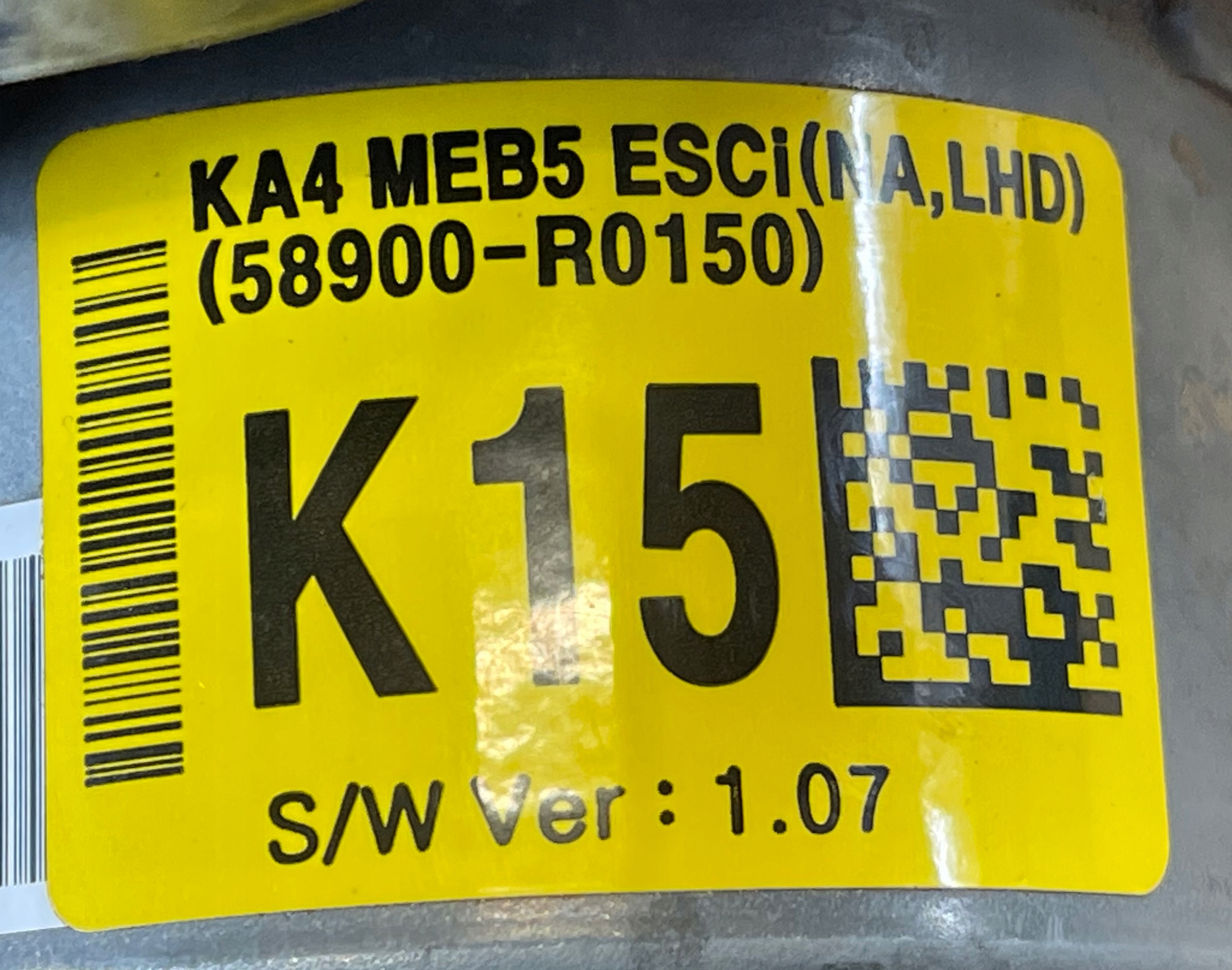 KIA CARNIVAL IV 2020 - servo frein ABS unité de commande électronique uce 58900-R0150