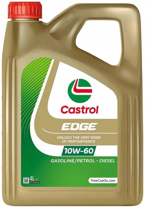 Motorový Olej Castrol Edge 10W60 A3/B4 501.01/ 505.00 4 L