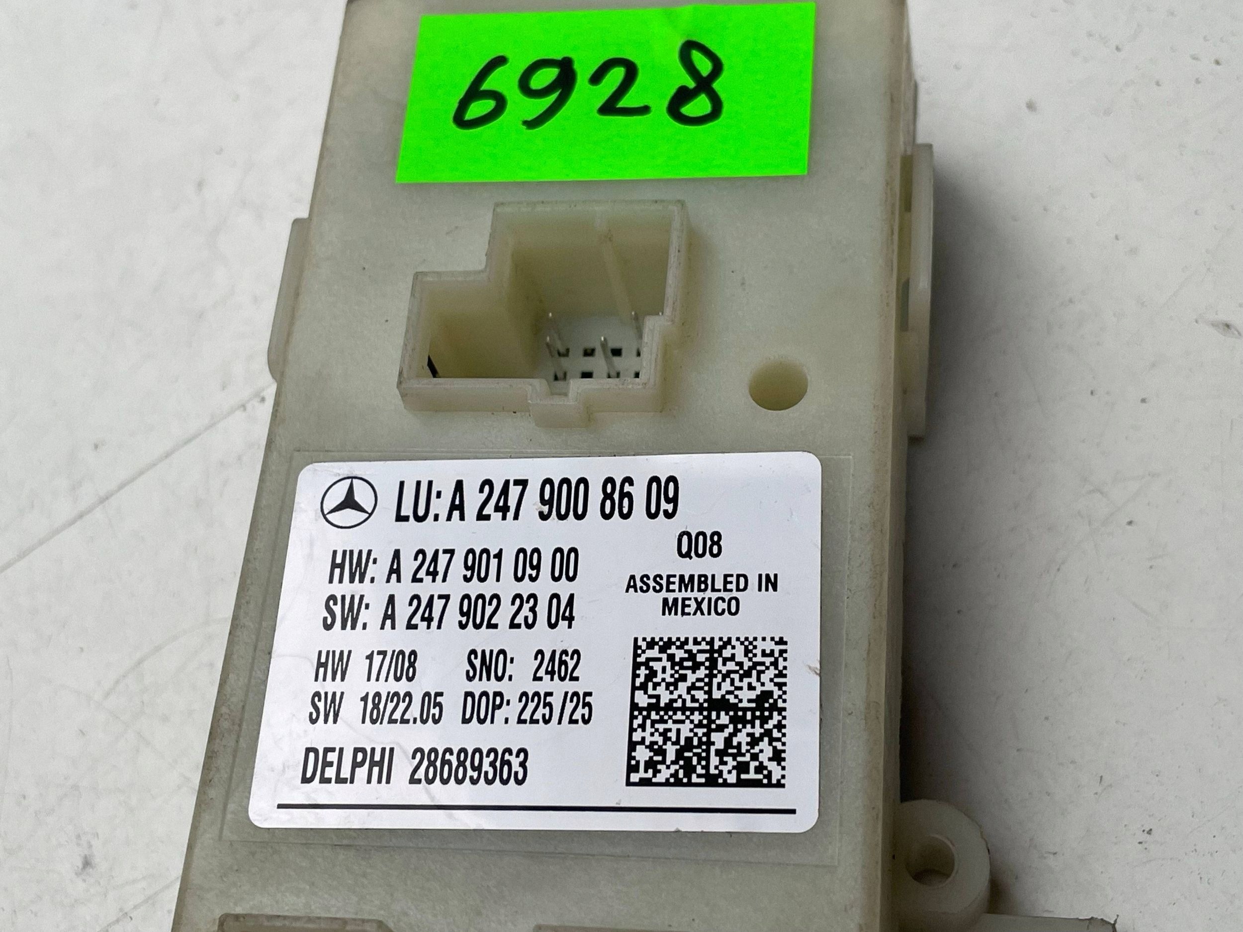 MERCEDES W247 control unit bonnet boot A2479008609 !J