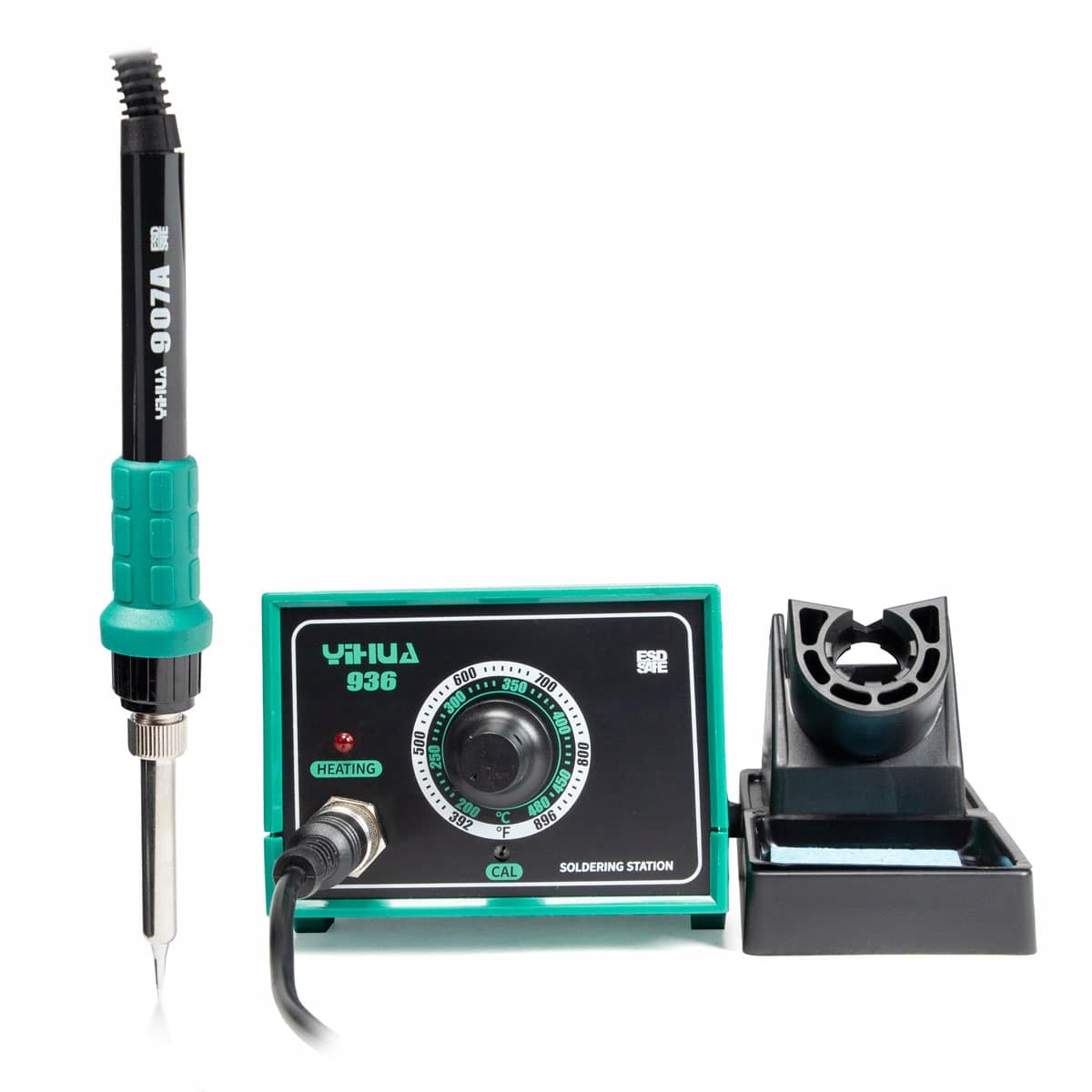 Stacja lutownicza Yihua 936 40W precyzyjna kolbowa grotowa Esd kompaktowa