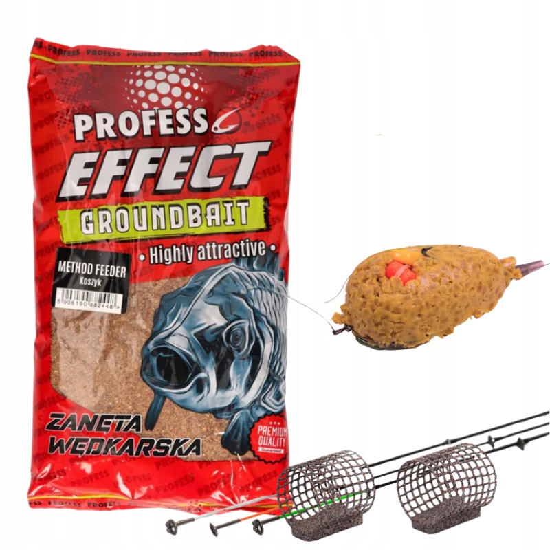 Profess Zanęta Effect Method Feeder Koszyczek 650 g Na Kaprie Leszcze Liny