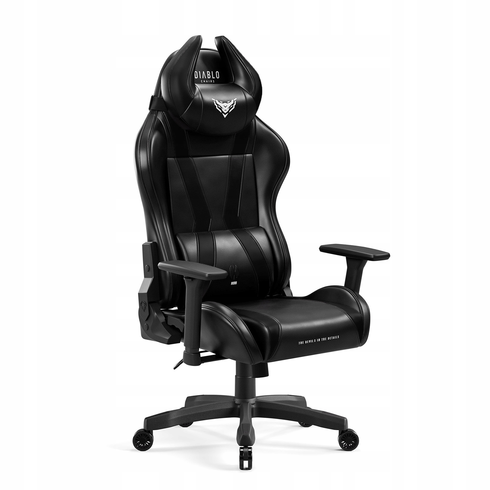 Otočné a nastavitelné herní křeslo Diablo X-horn 2.0 Normal Size Černá