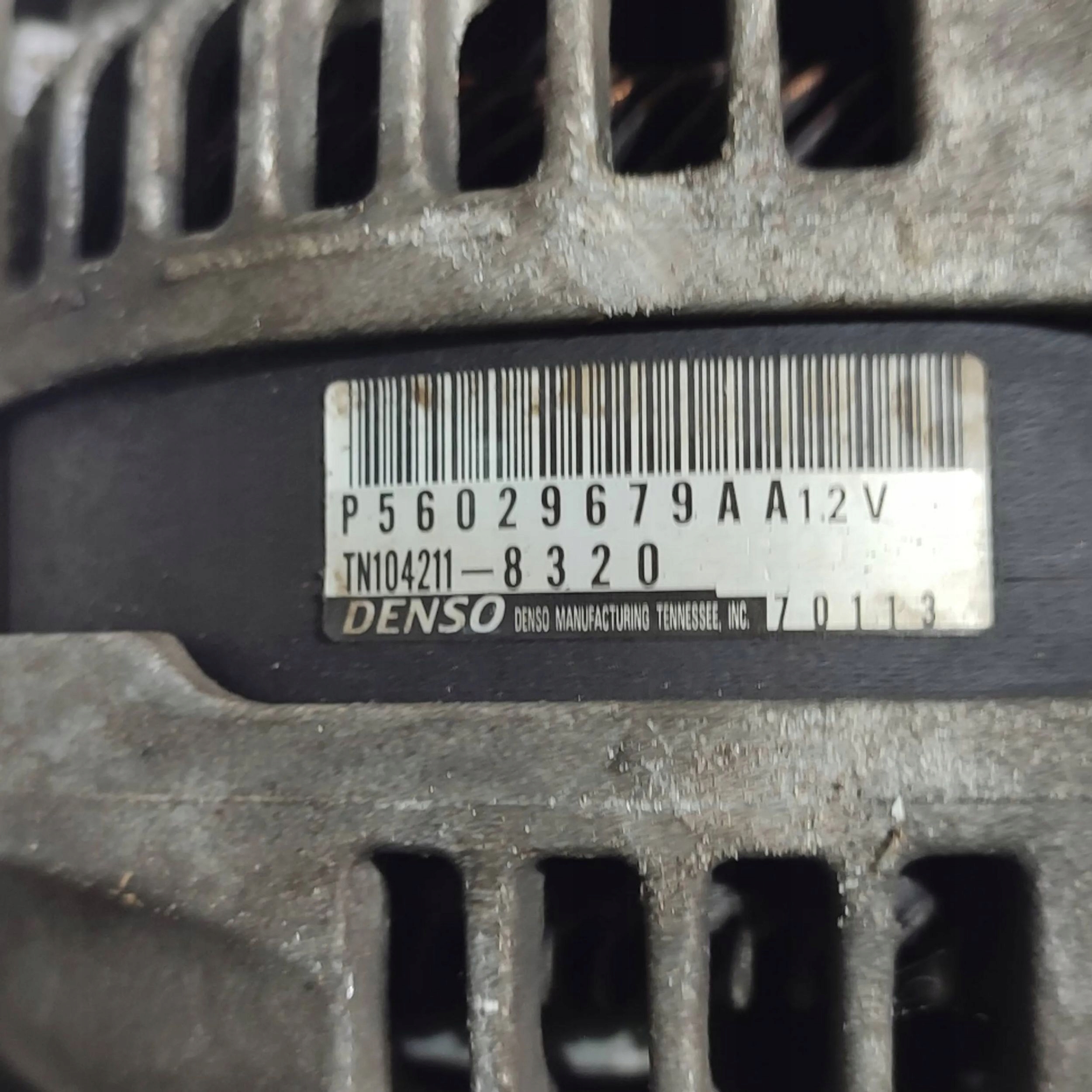 Jeep Cherokee 2015 alternator