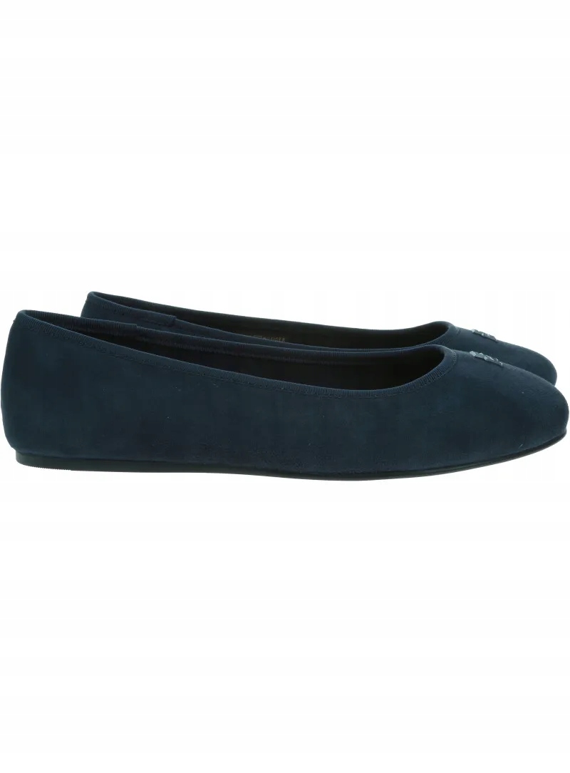 Baleríny Tommy Hilfiger Th Hardware Leather Ballerina FW0FW08655 DW6 38