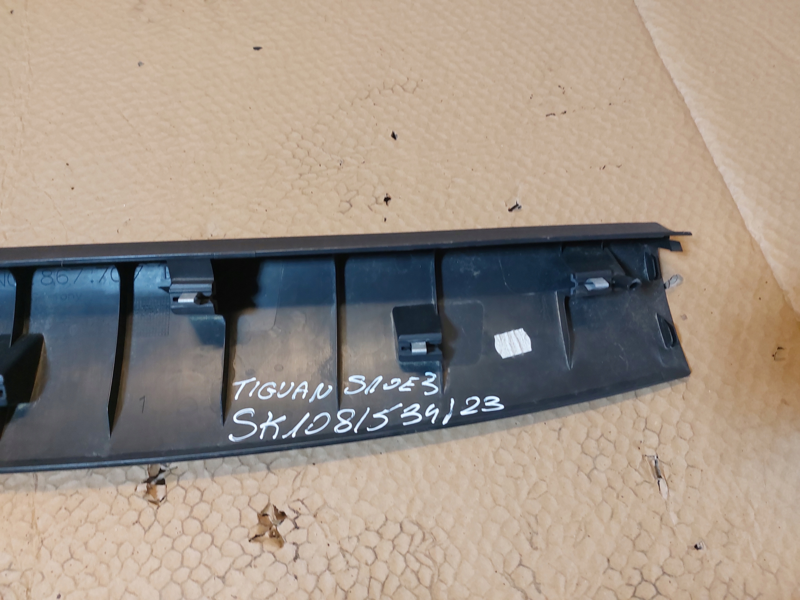 cover upholstery bonnet boot VW TIGUAN and