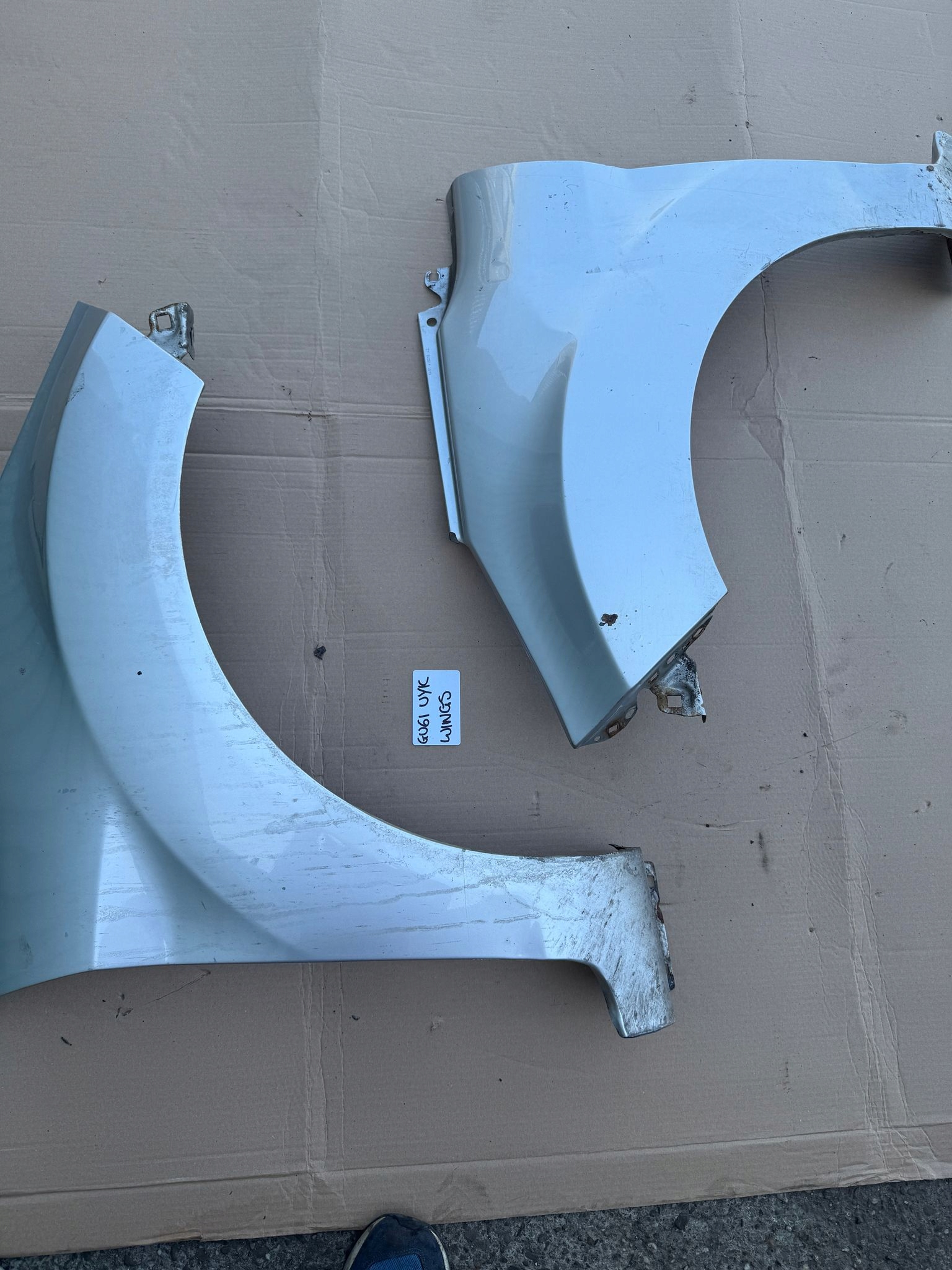 FORD FIESTA MK7 08- fender front left colour grey