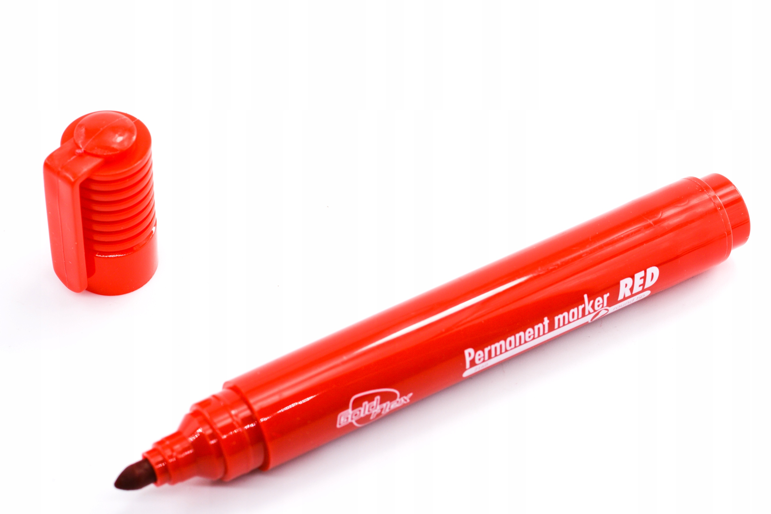 MARKER WODOODPORNY PERMANENTNY PISAK MAZAK RED