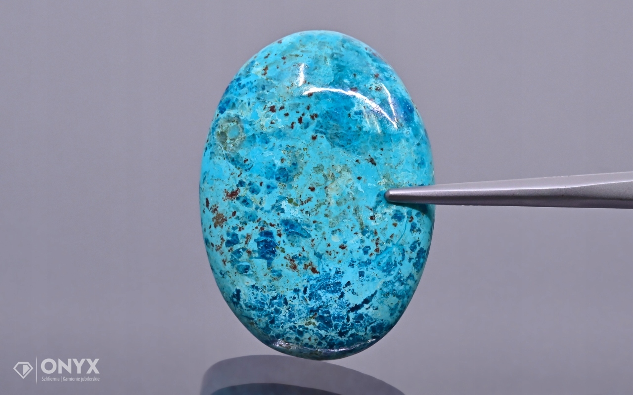 Šatukit kabošon ovál 33,5x24,5 mm