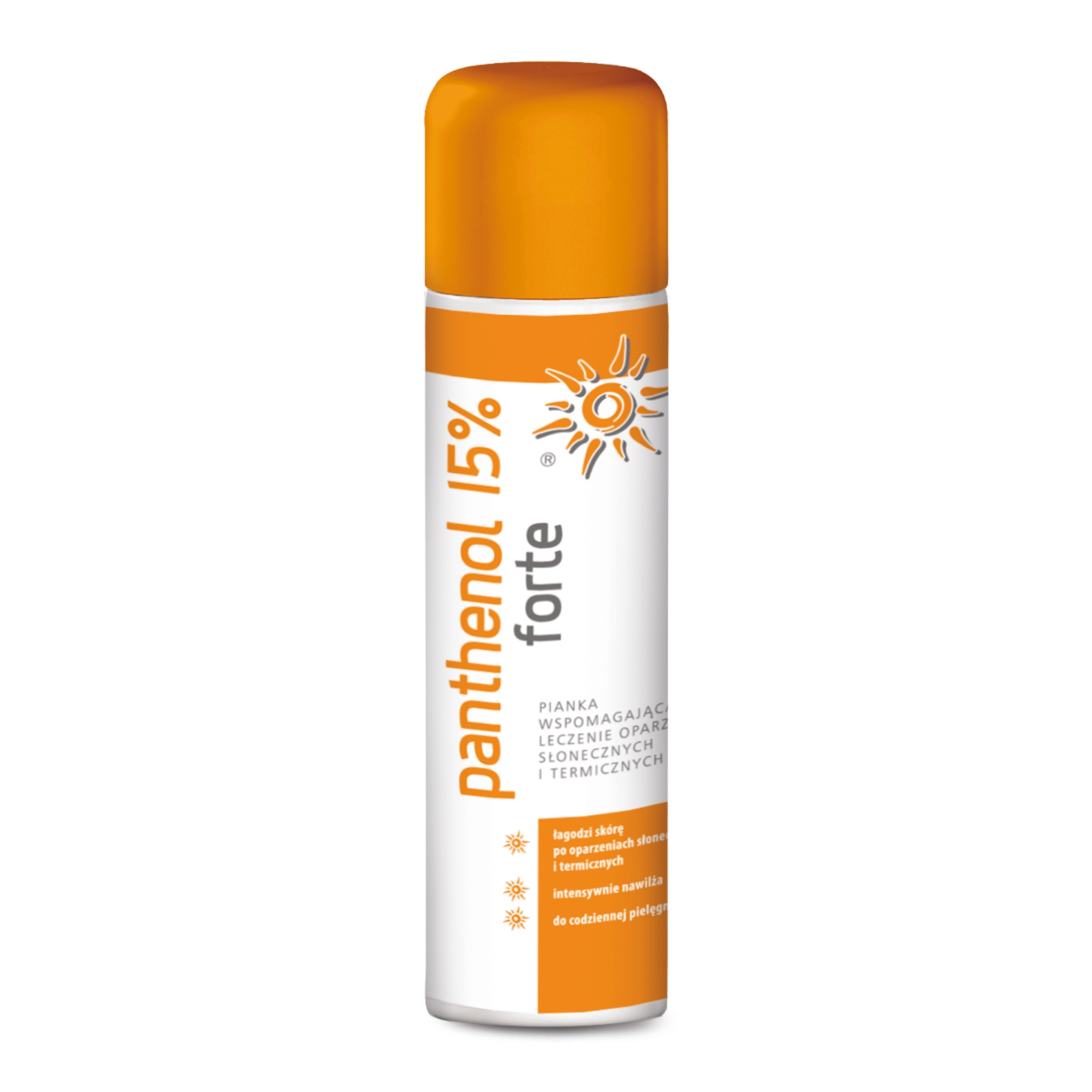 PANTHENOL FORTE 15% Oparzenia +MASKA po opalaniu