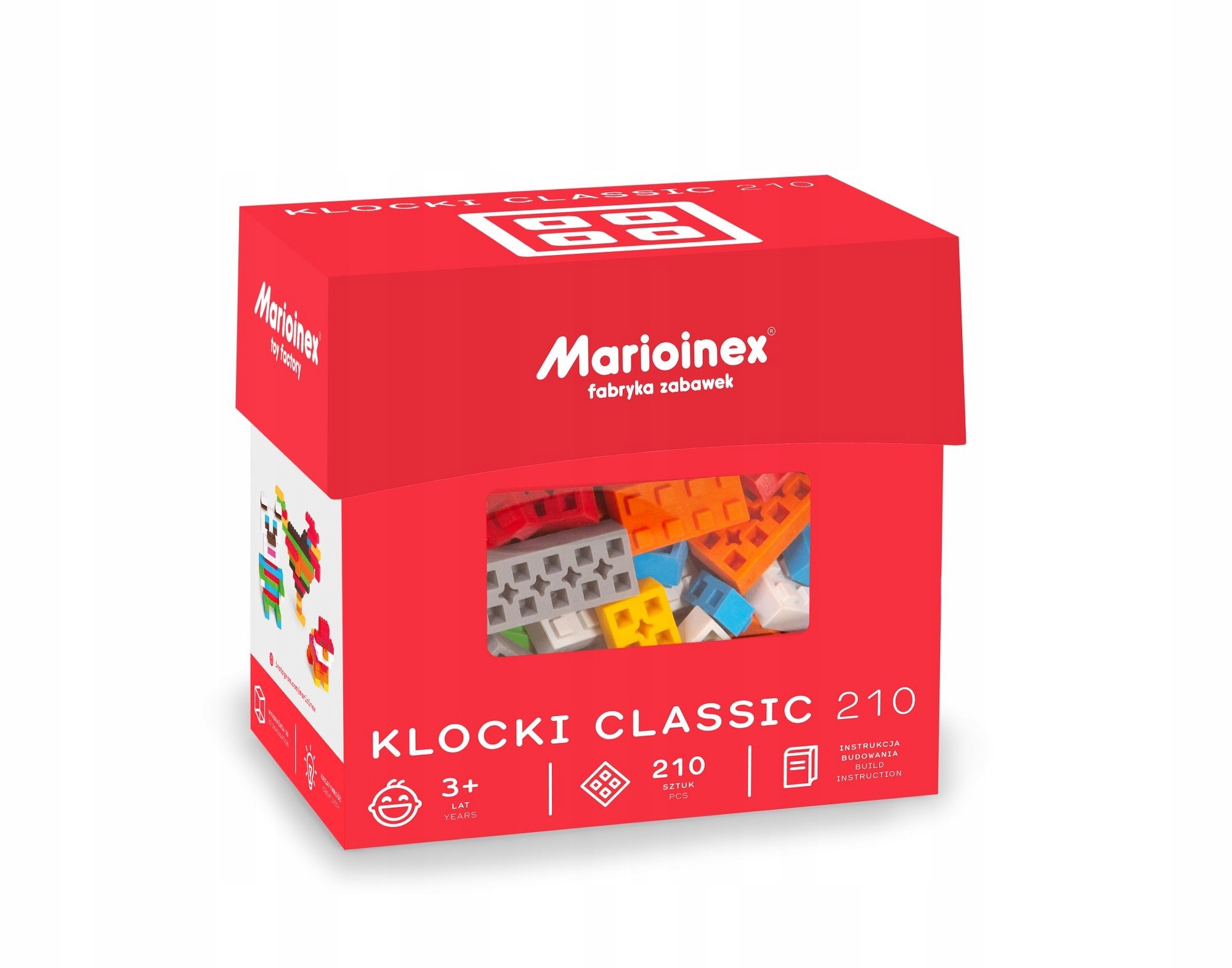 

Marioinex Klocki Konstrukcyjne Wafle Classic 210EL