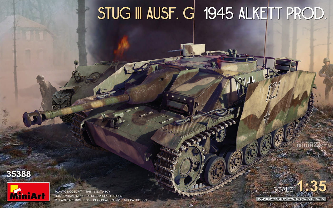 Stug III Ausf. G 1945 Alkett Prod. 1:35 MiniArt 35388