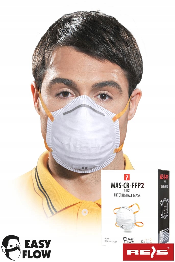 

Maska Antysmogowa MAS-CR-FFP2
