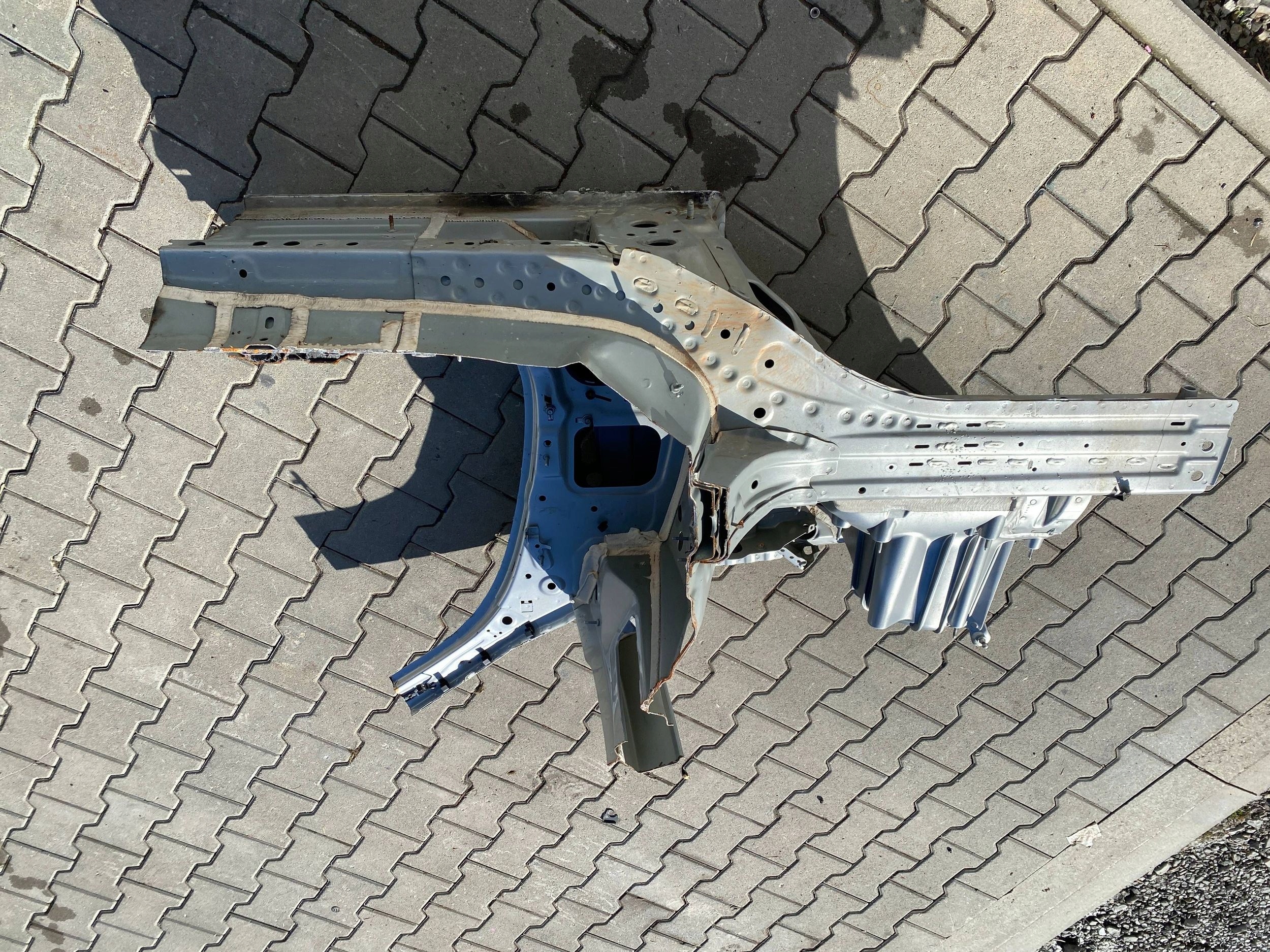 quarter right front Cadillac CTS III 2014+