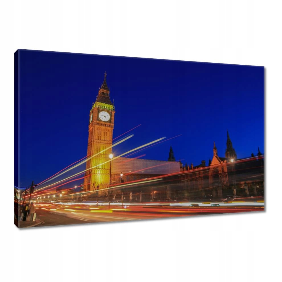 

Obrazy 90x60 Big Ben nocą