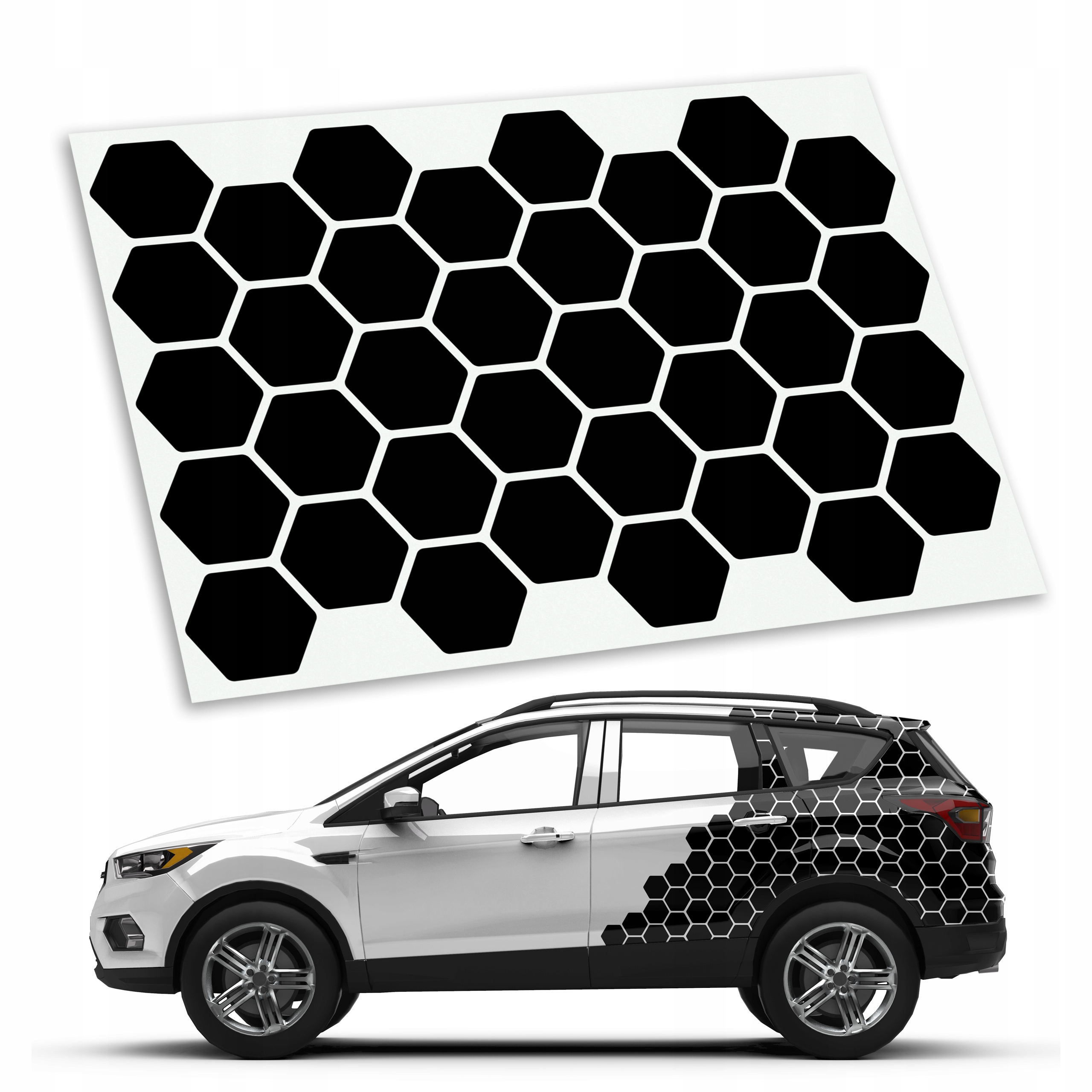 Plaster miodu naklejki na auto Tuning Samochodu