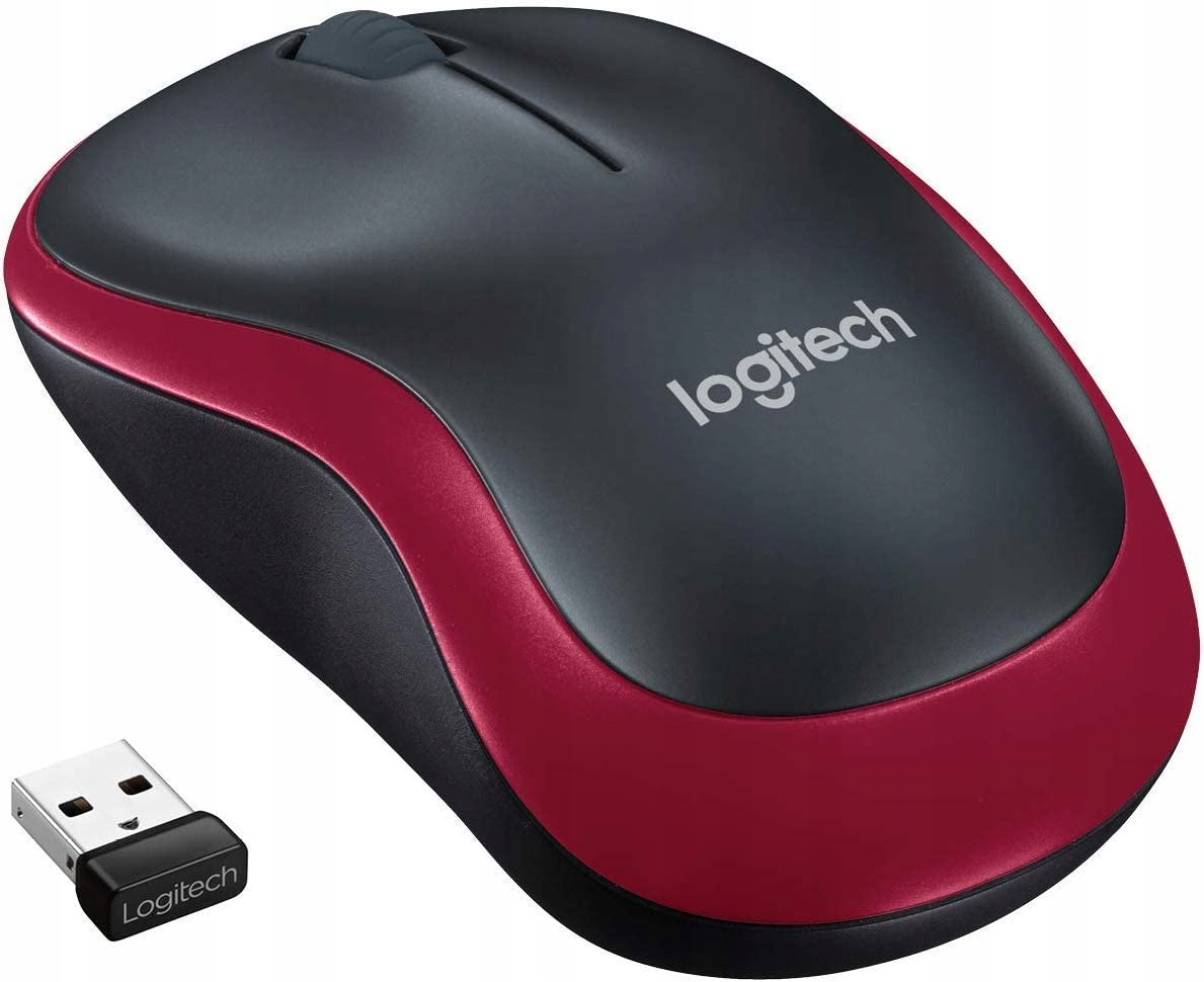 Беспроводная мышь Logitech m185 оптический датчик